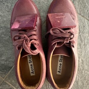 Acne studios smile face sneaker
